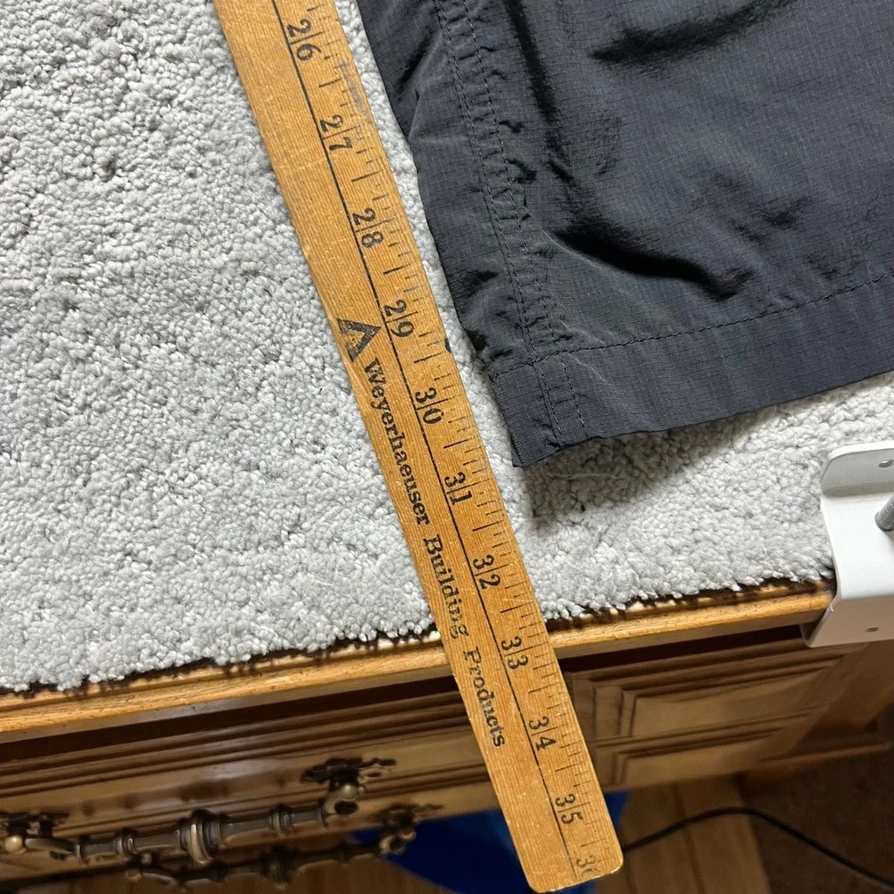 Columbia Cargo Pants Mens 36x32 Black Convertible Silver Ridge Omni-Shade Hike - Picture 11 of 15